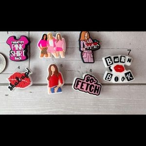 Mean girls croc charms